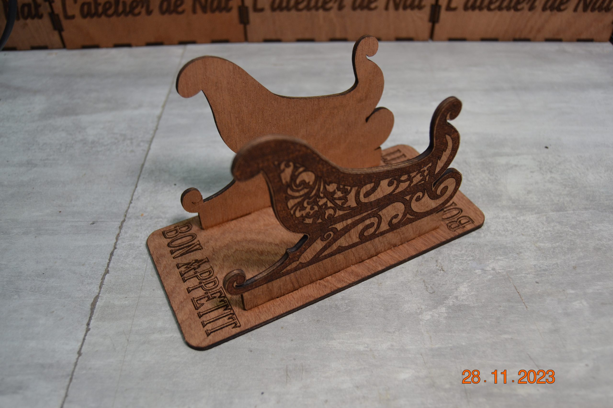 Porte serviette traineau – Image 2