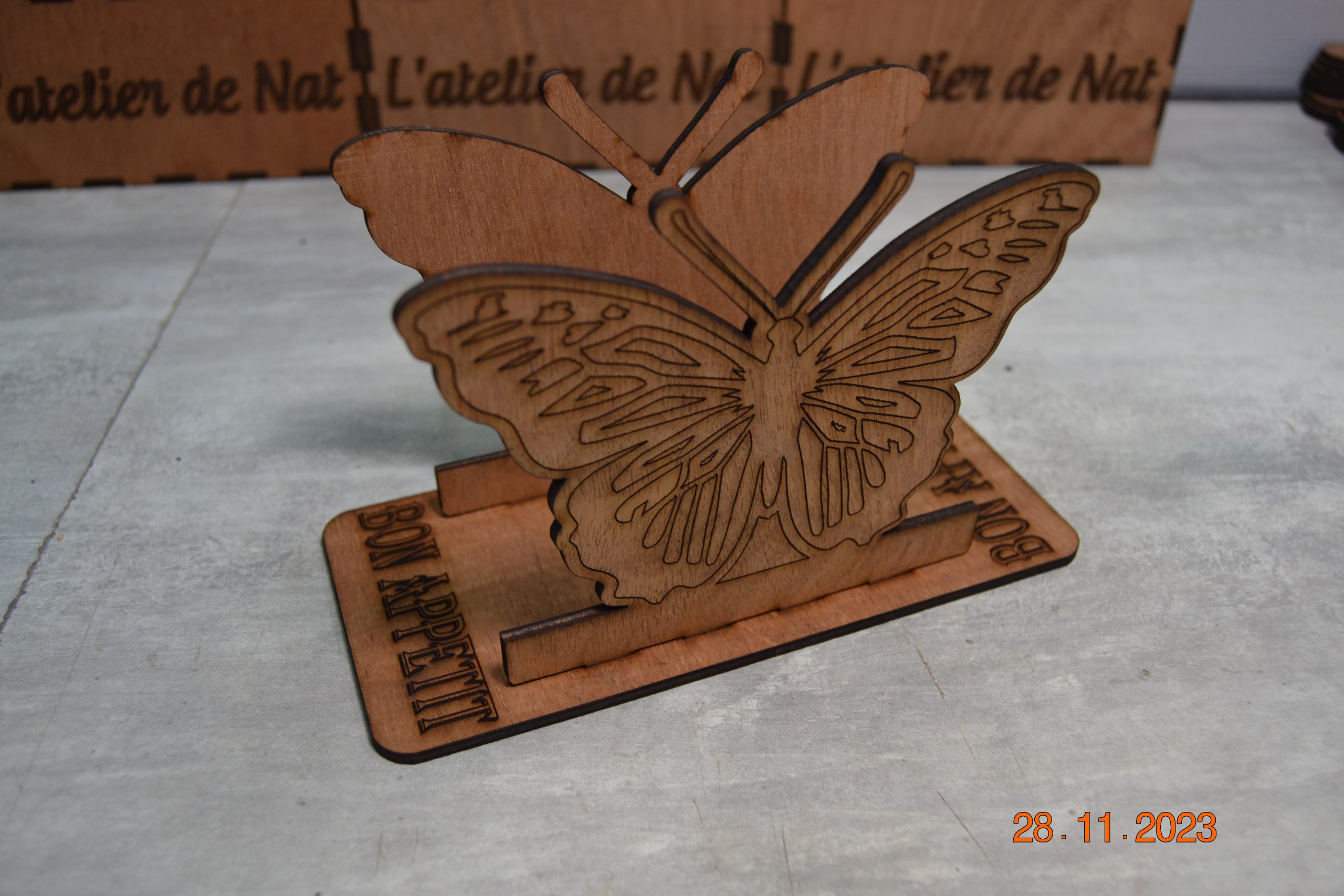 Porte serviette papillon – Image 2