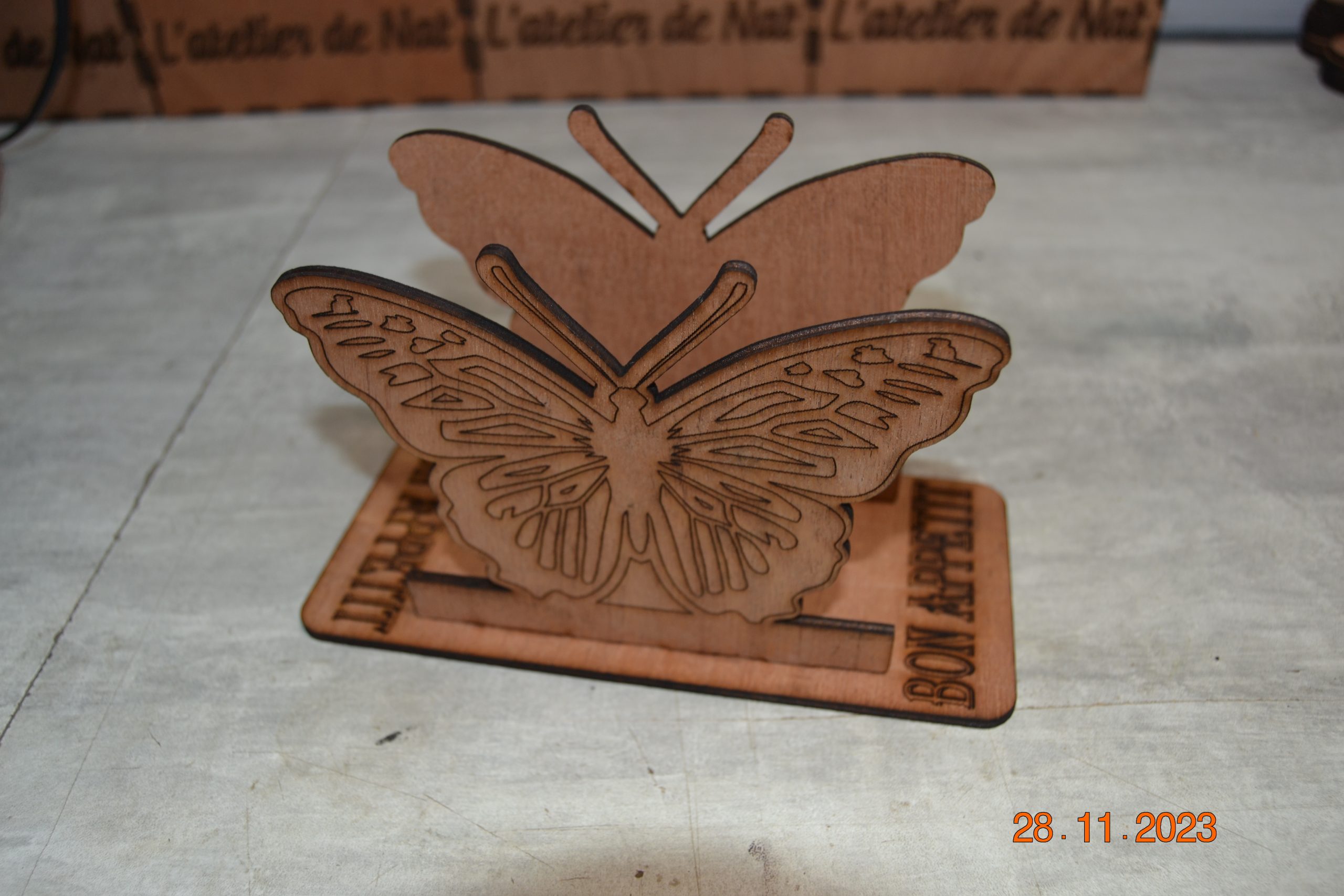 Porte serviette papillon – Image 4